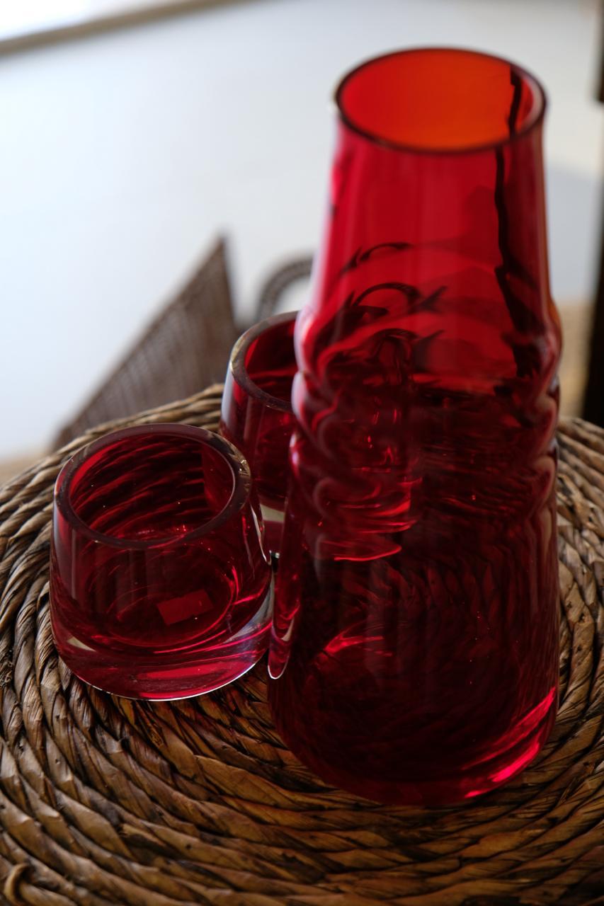 Scarlett Glass Mumluk 3'lü Set